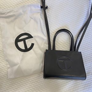 Black small Telfar bag